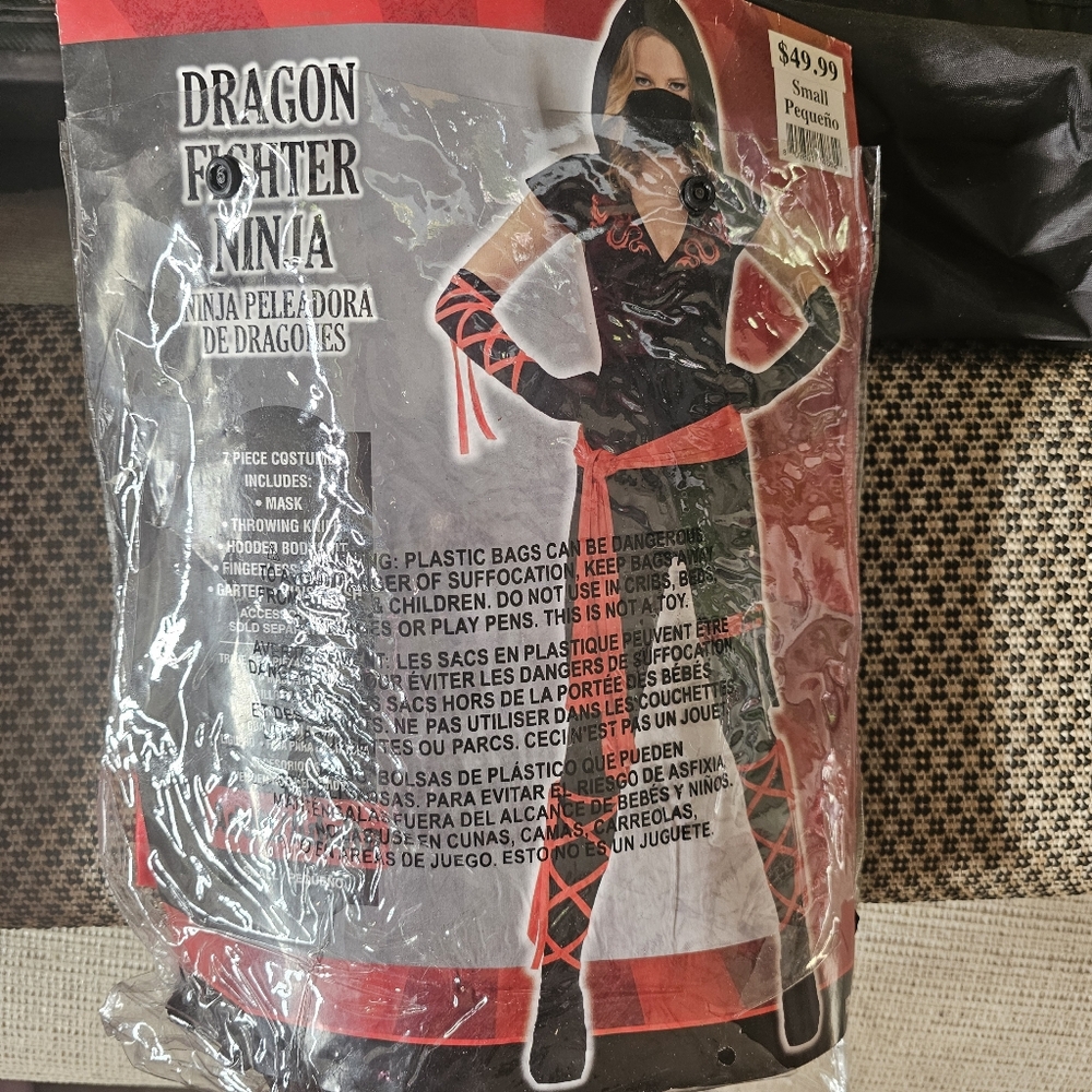 Ninja Womens Costume